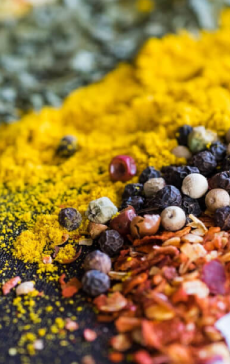 Which spice helps reduce blood sugar levels?